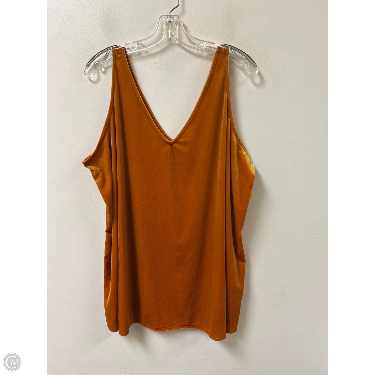 Top Sleeveless By Old Navy In Yellow, Size: 2x