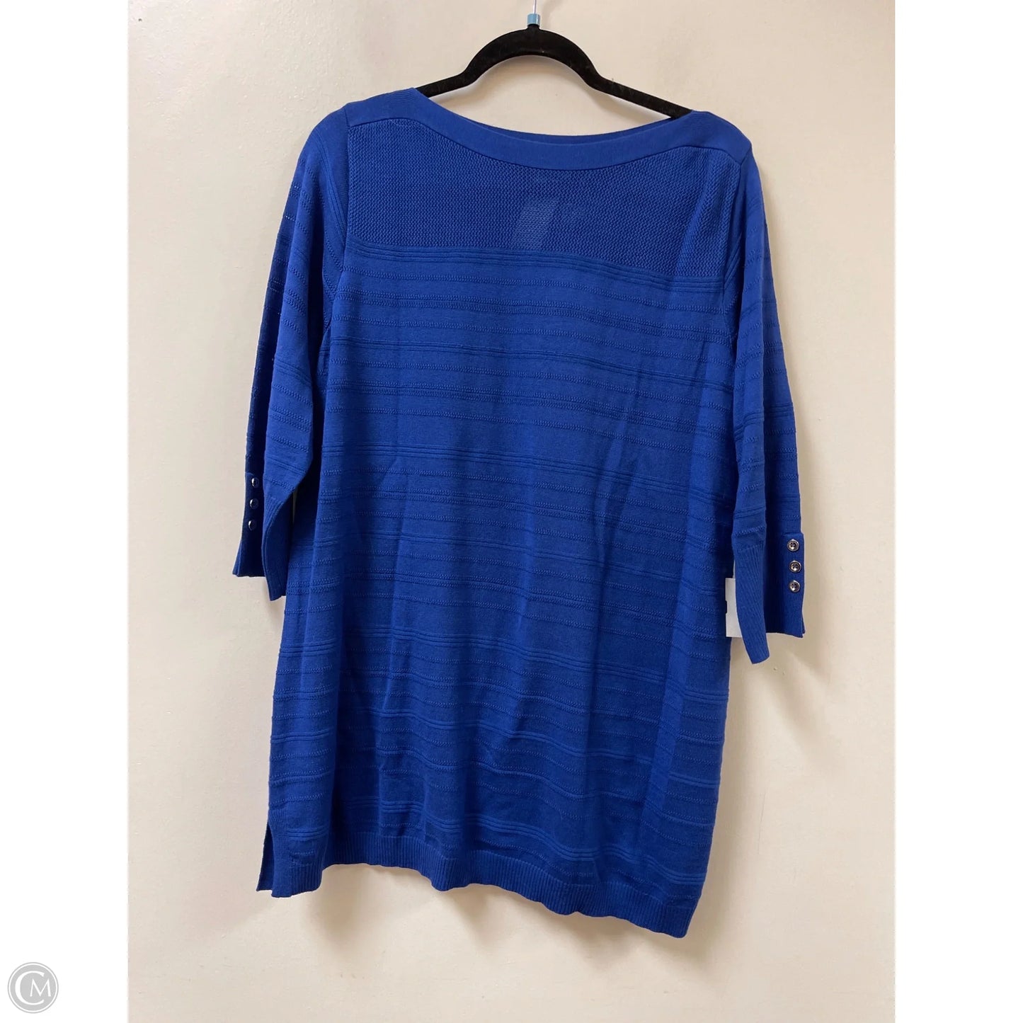 Sweater By Apt 9 In Blue, Size: Xl