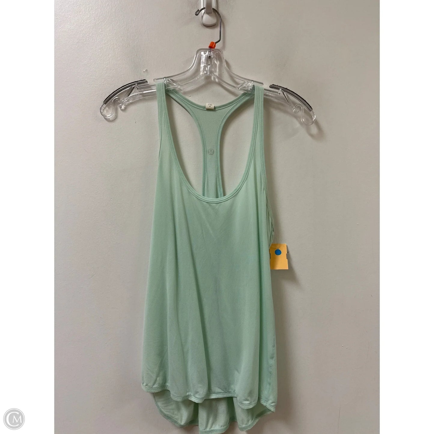 Athletic Tank Top By Lululemon In Green, Size: 6