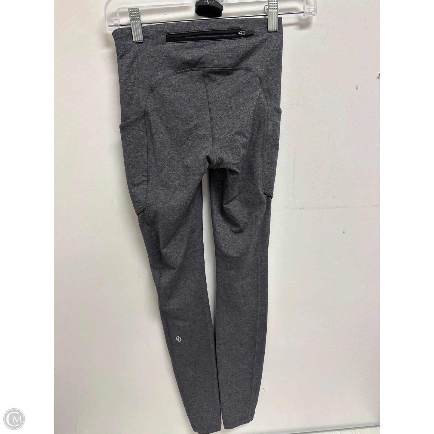 Athletic Leggings By Lululemon In Grey, Size: 2