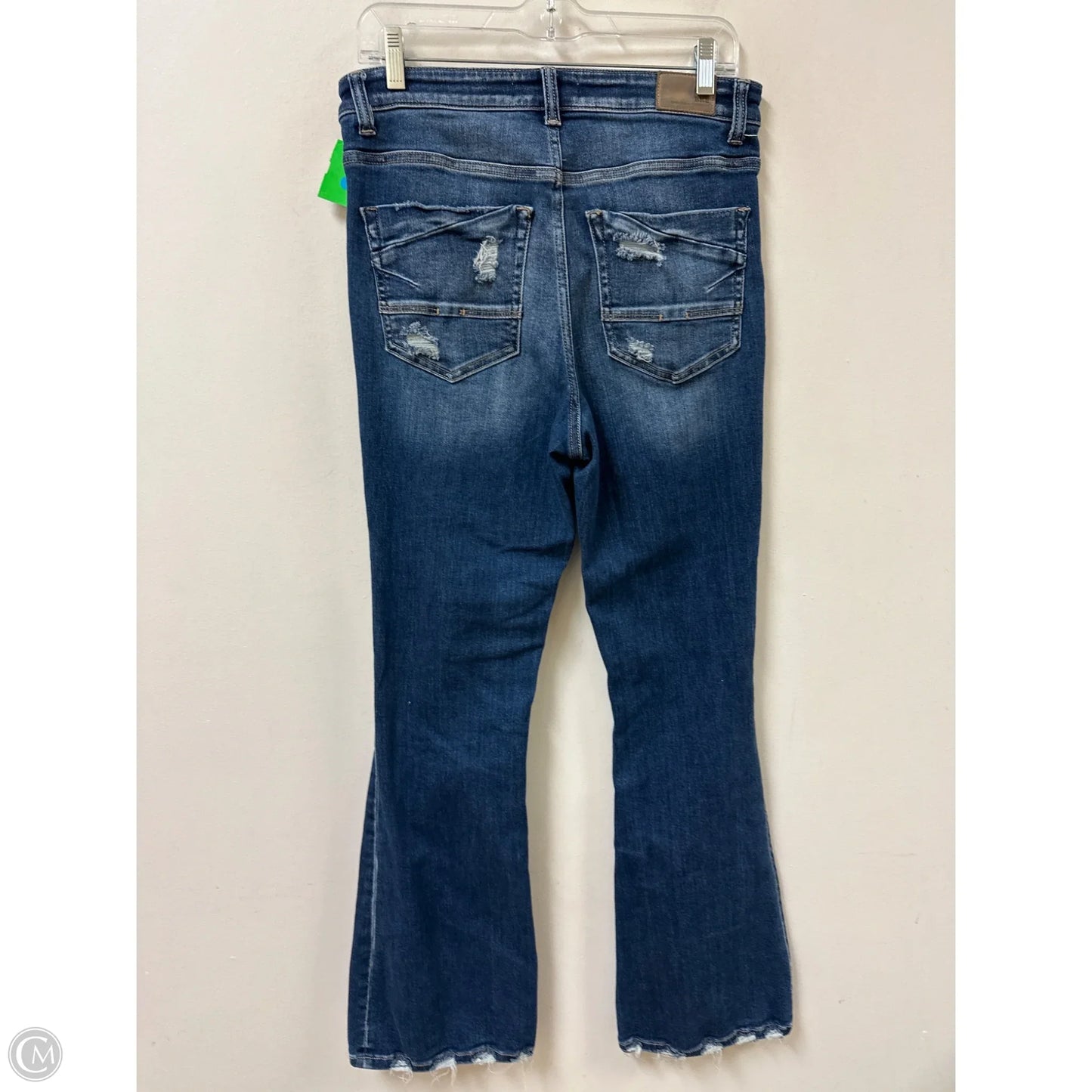 Jeans Flared By Bke In Blue Denim, Size: 6
