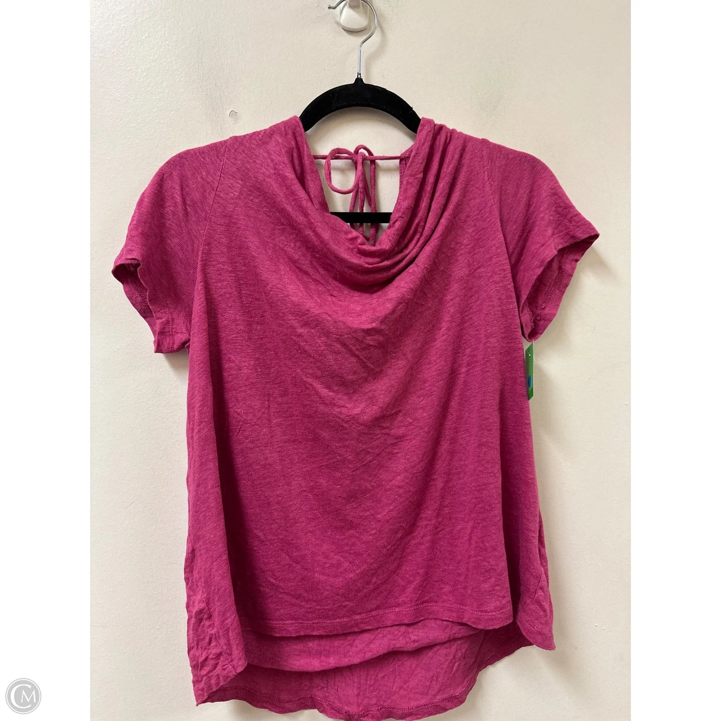Top Short Sleeve By Maeve In Pink, Size: S