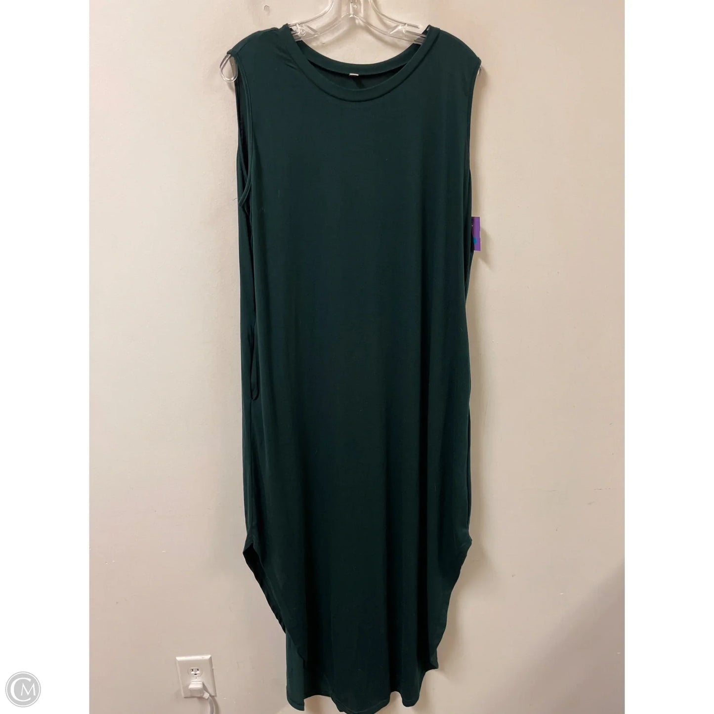 Dress Casual Maxi By Clothes Mentor In Green, Size: Xl
