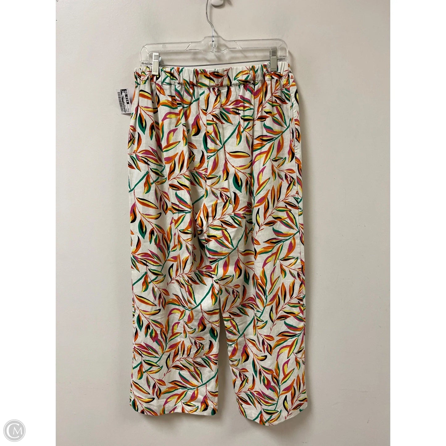 Pants Wide Leg By Calligraphie In Cream, Size: 8