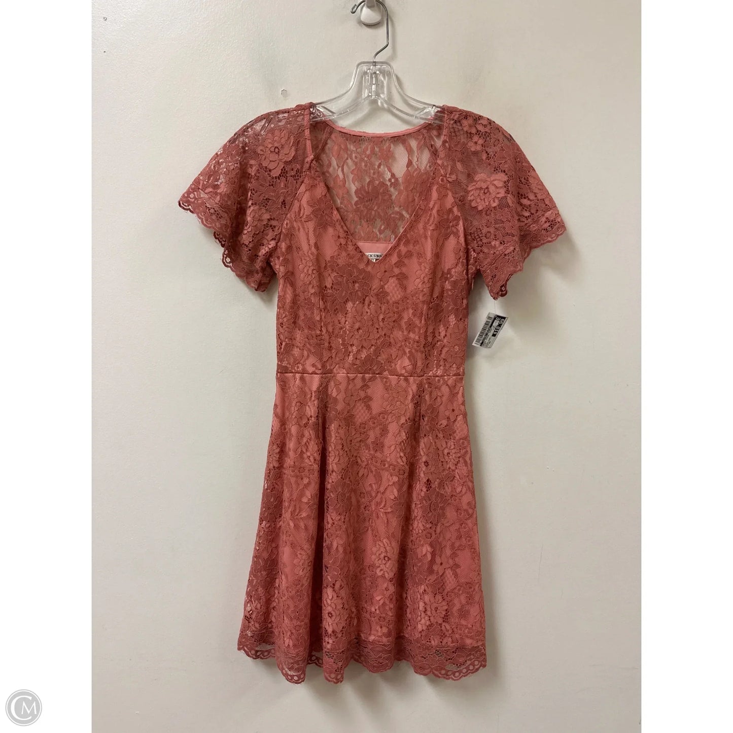 Dress Casual Short By Clothes Mentor In Pink, Size: Xs