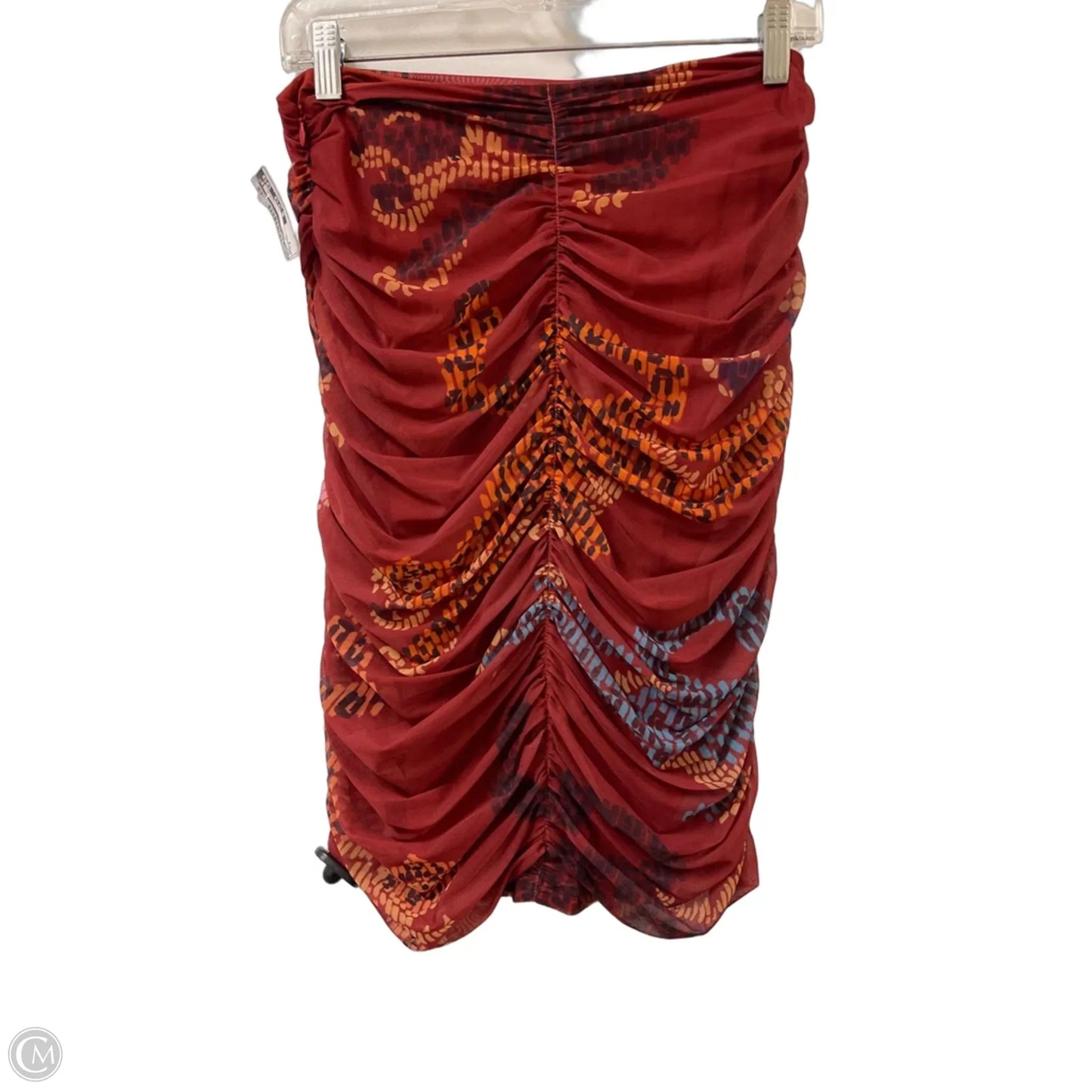 Skirt Midi By Farm Rio In Red, Size: 4