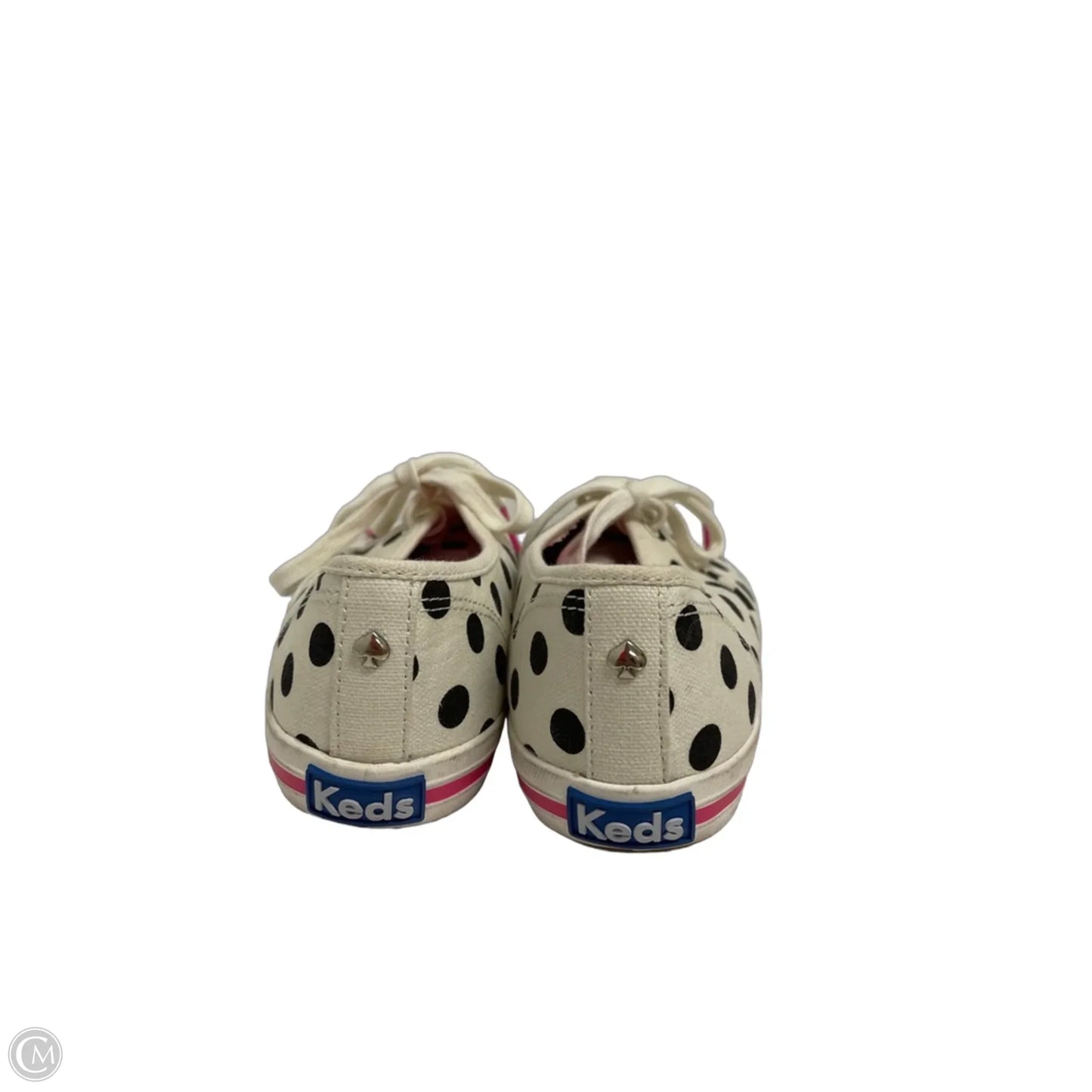 Shoes Sneakers By Keds In Polkadot Pattern, Size: 8