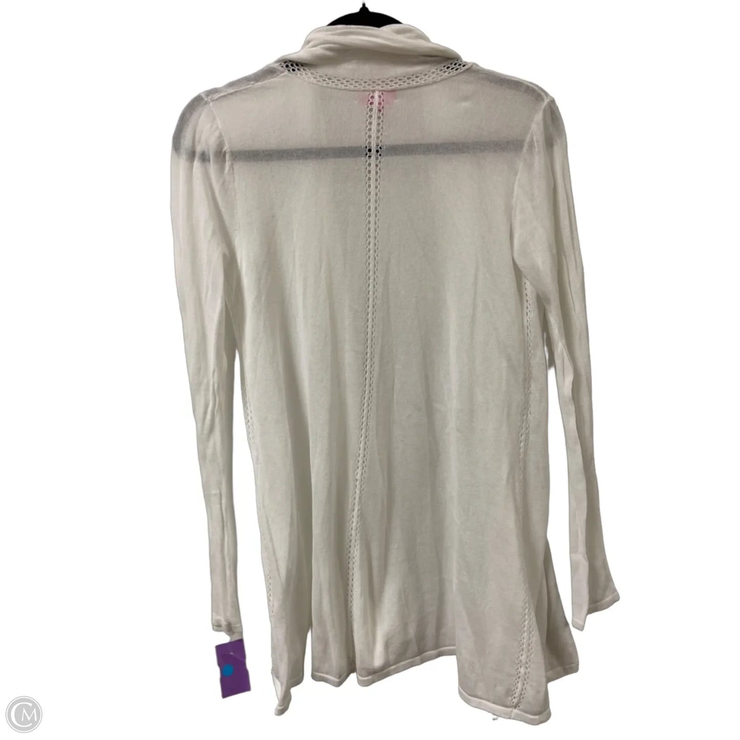 Cardigan Designer By Lilly Pulitzer In White, Size: S