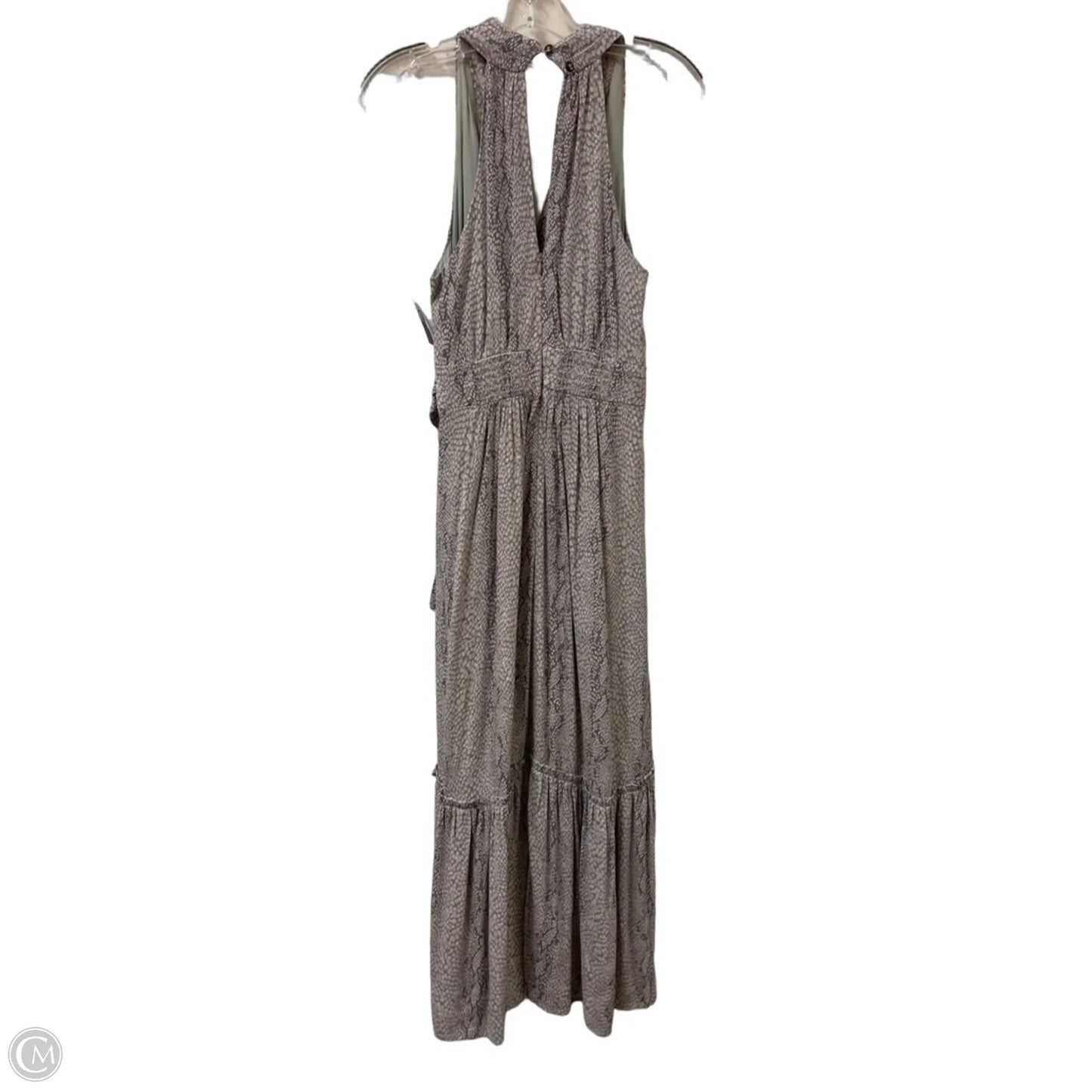 Dress Casual Maxi By Anthropologie In Grey, Size: S