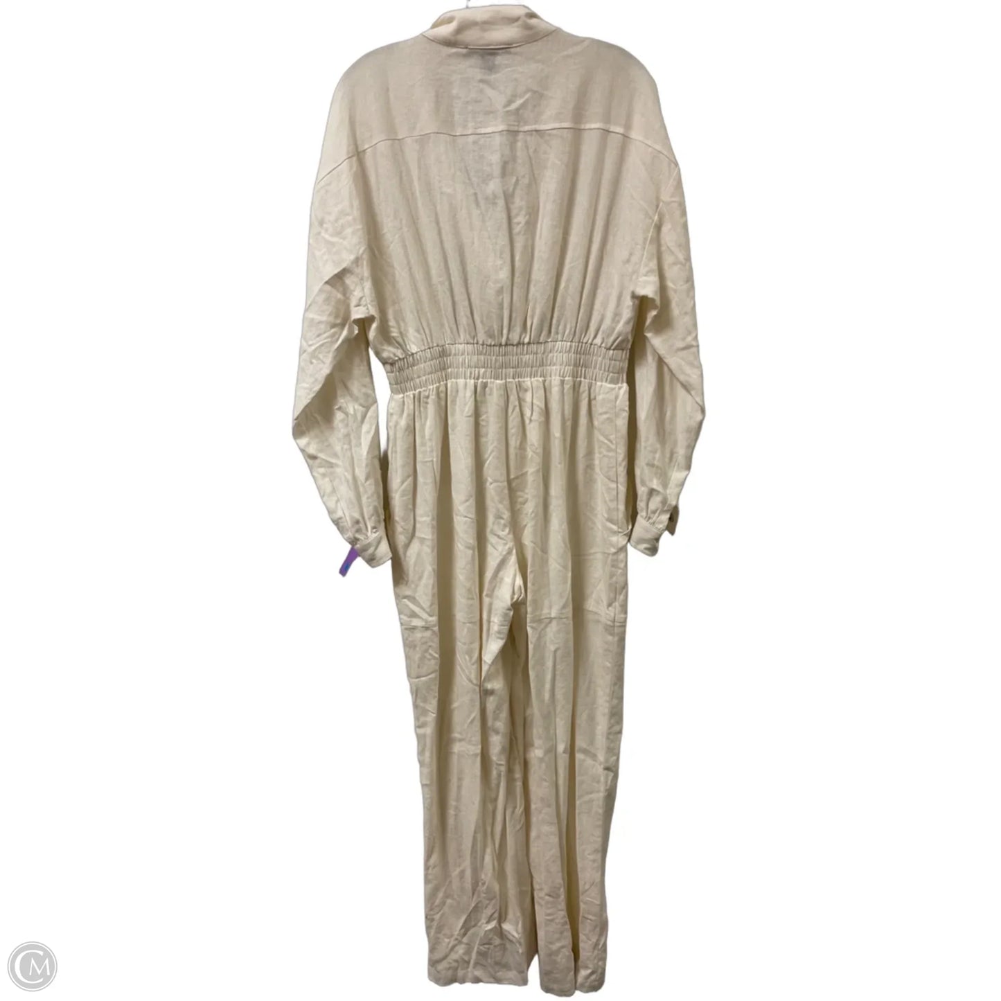 Jumpsuit By Forever 21 In Cream, Size: L