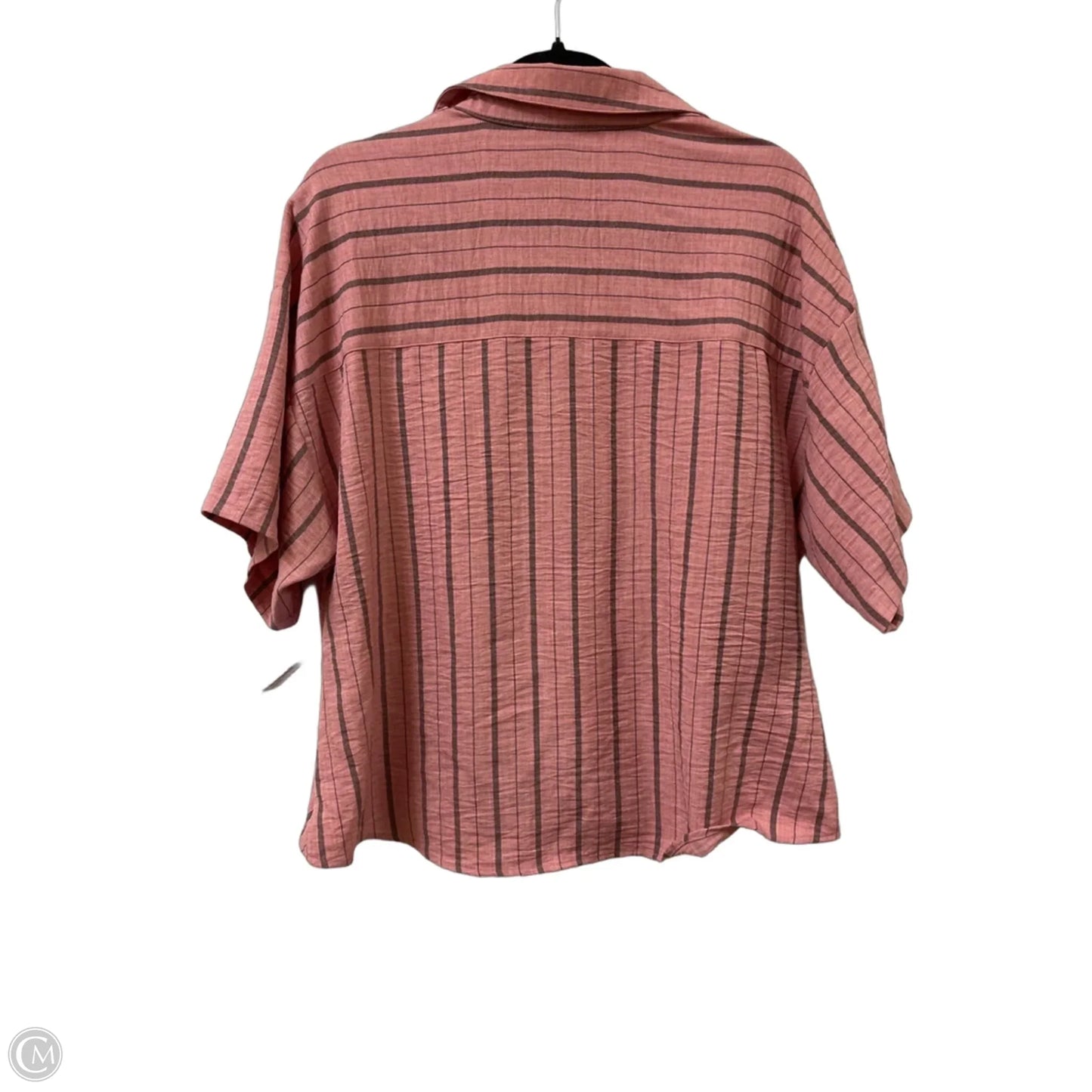 Top Short Sleeve By Clothes Mentor In Pink, Size: L