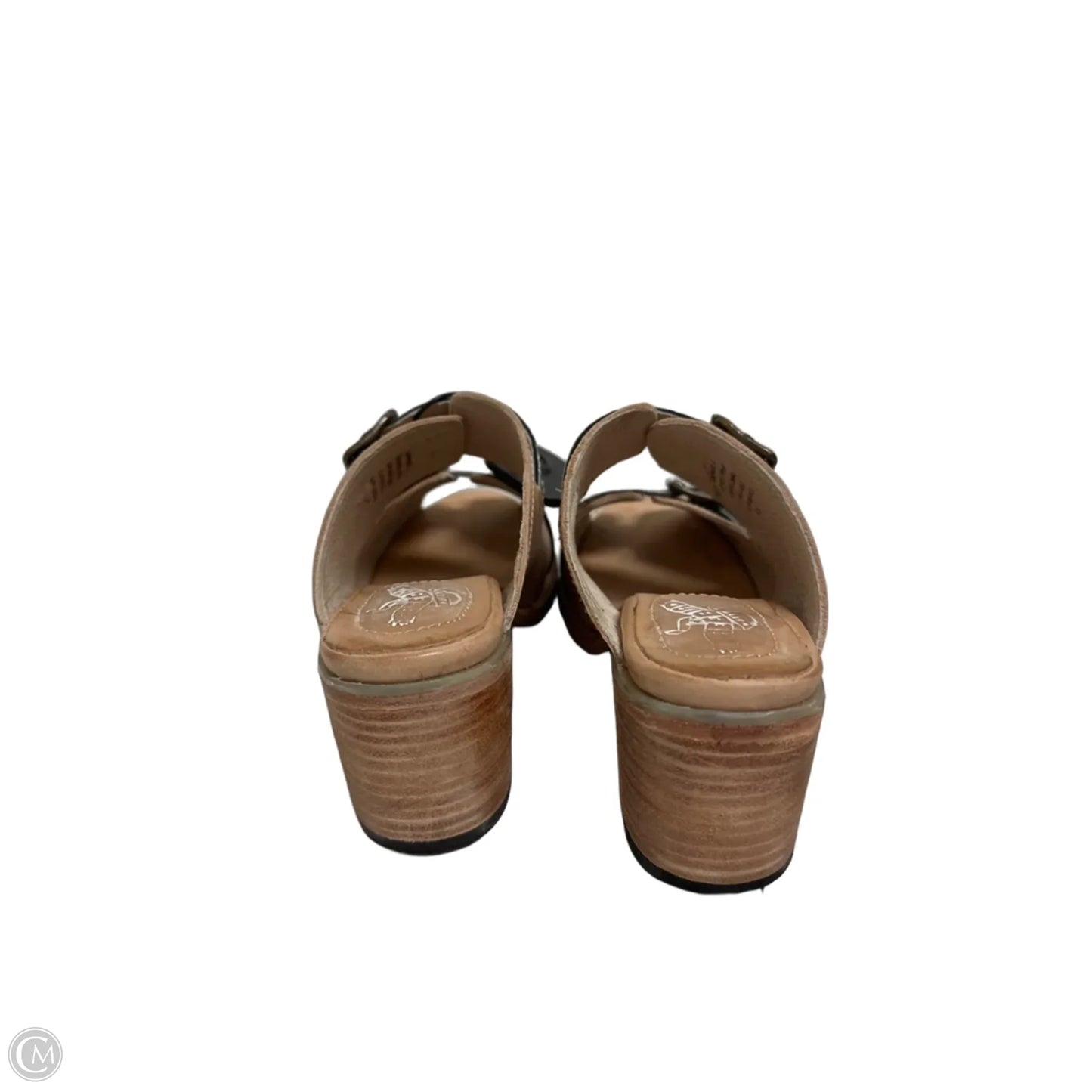 Shoes Heels Block By Freebird In Tan, Size: 9