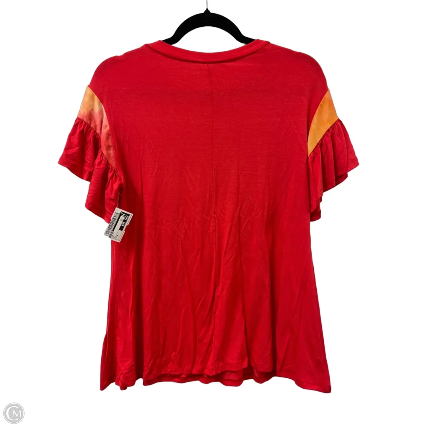 Top Short Sleeve By Blumin In Red, Size: M