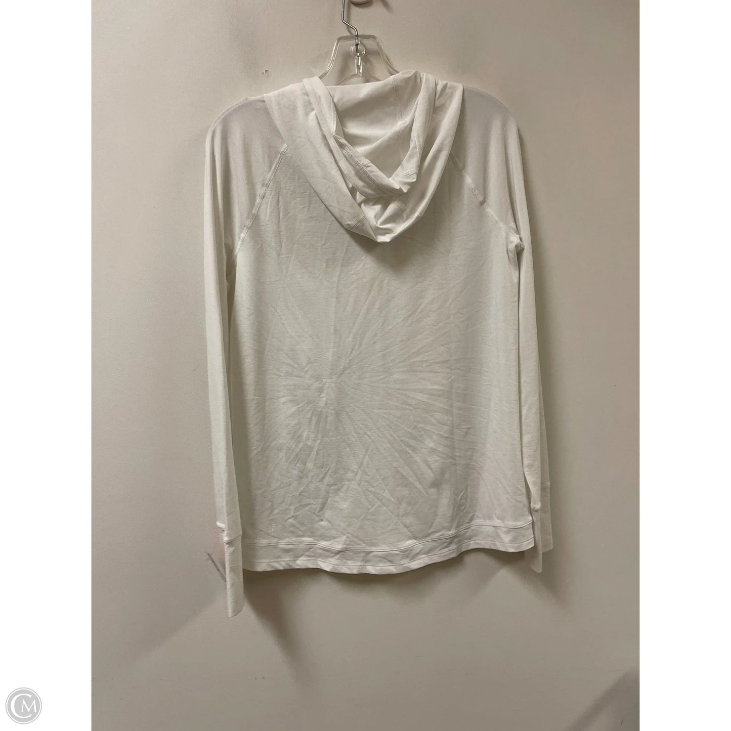 Athletic Sweatshirt Hoodie By Athleta In White, Size: S