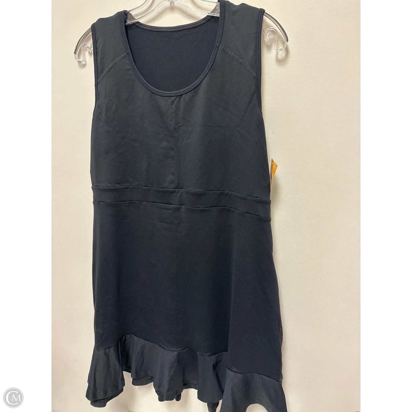 Athletic Dress By Clothes Mentor In Black, Size: Xl