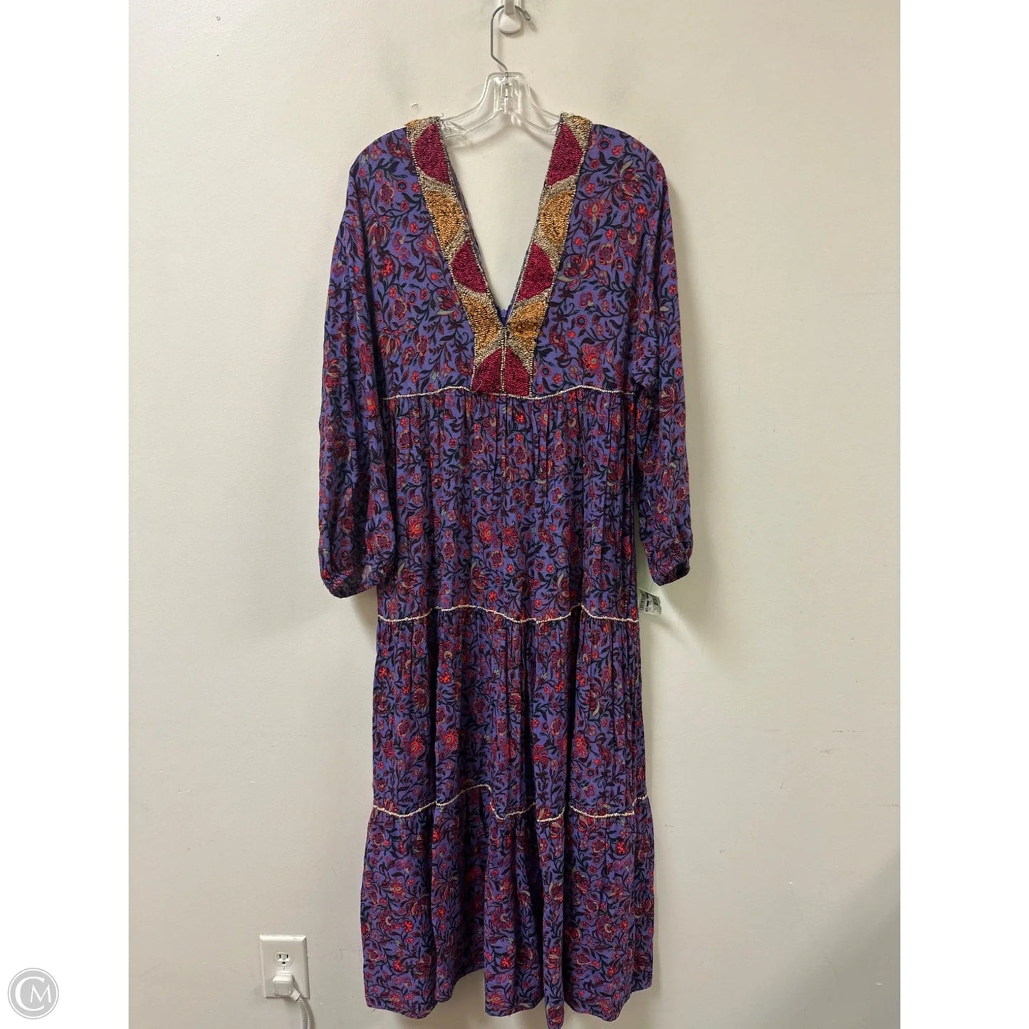 Dress Casual Maxi By Zara In Purple, Size: M
