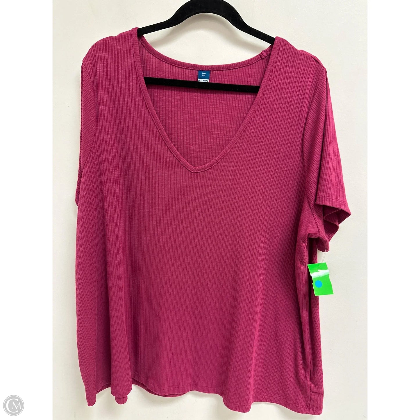 Top Short Sleeve By Old Navy In Pink, Size: 1x
