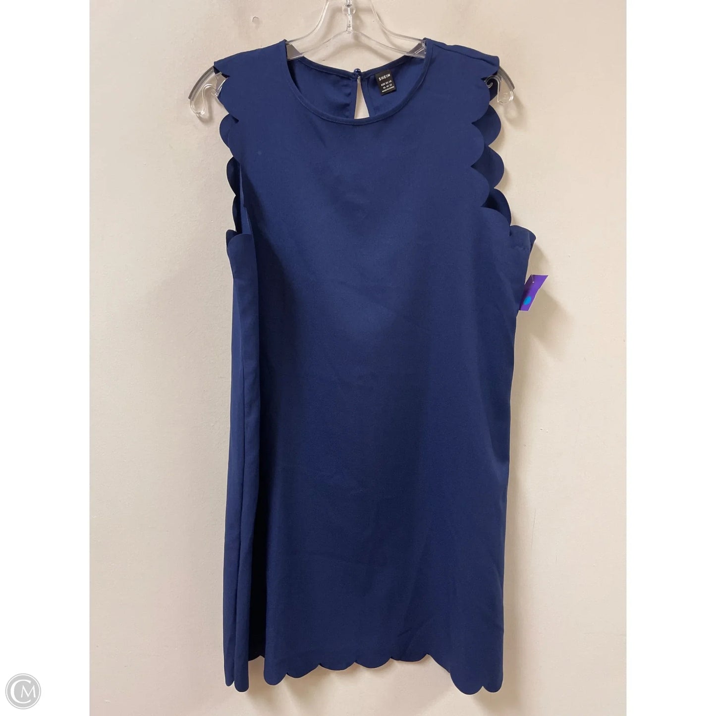 Dress Casual Short By Shein In Blue, Size: Xl