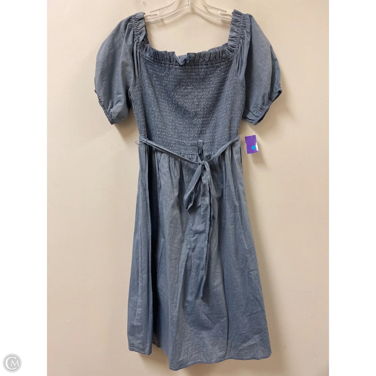 Dress Casual Short By Clothes Mentor In Blue, Size: L