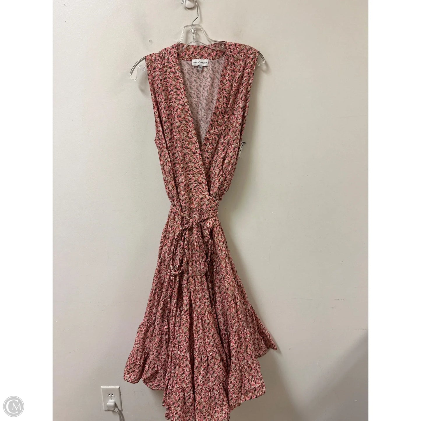Dress Casual Maxi By Gibson And Latimer In Floral Print, Size: 2x