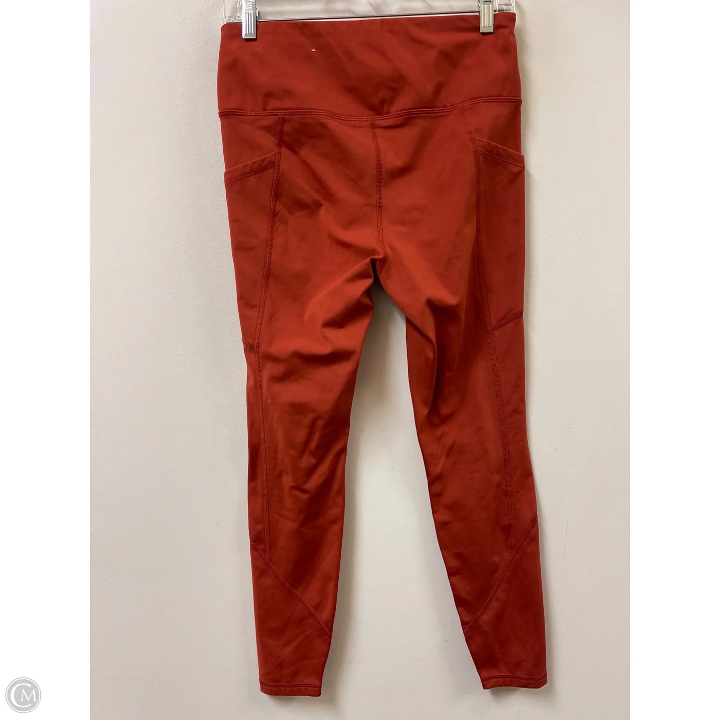 Athletic Leggings By Members Mark In Orange, Size: M