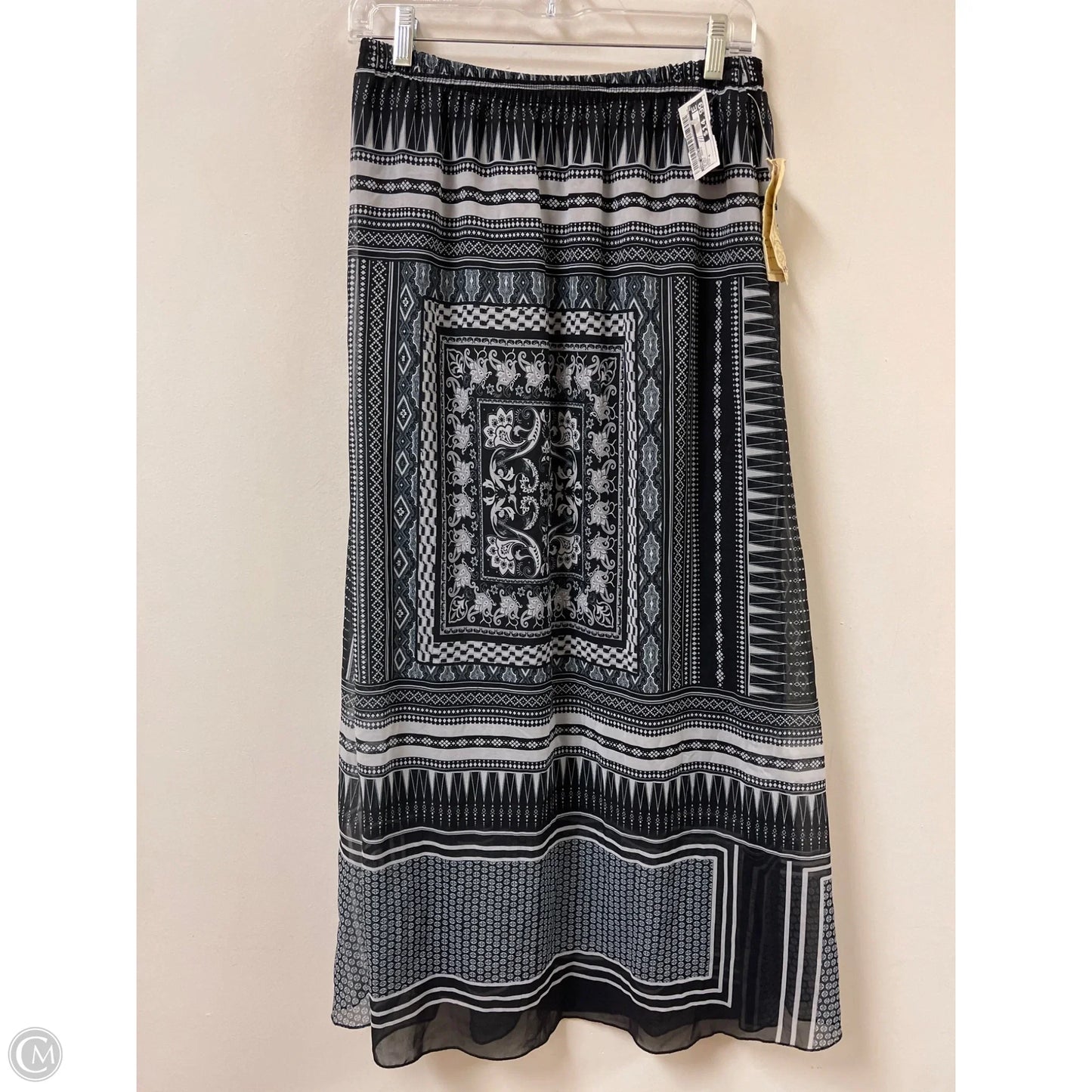 Skirt Maxi By One World In Black, Size: 4