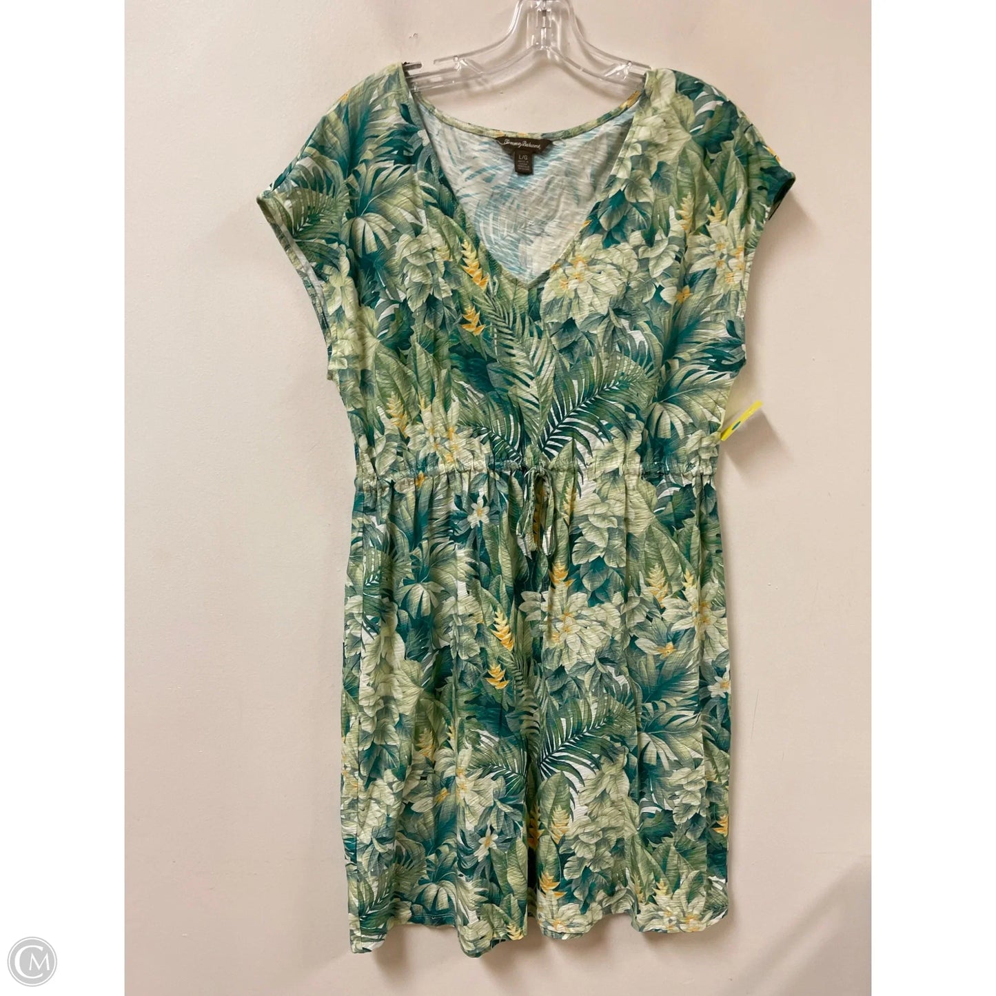 Dress Casual Short By Tommy Bahama In Tropical Print, Size: L
