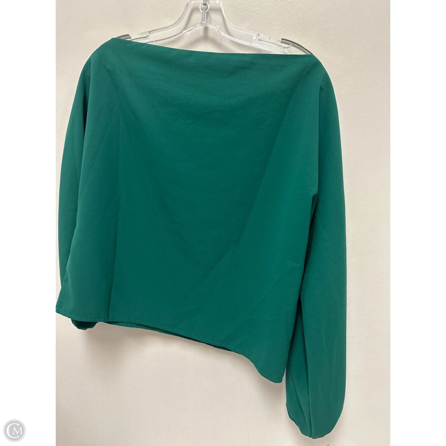 Top Long Sleeve By Emery Rose In Green, Size: S