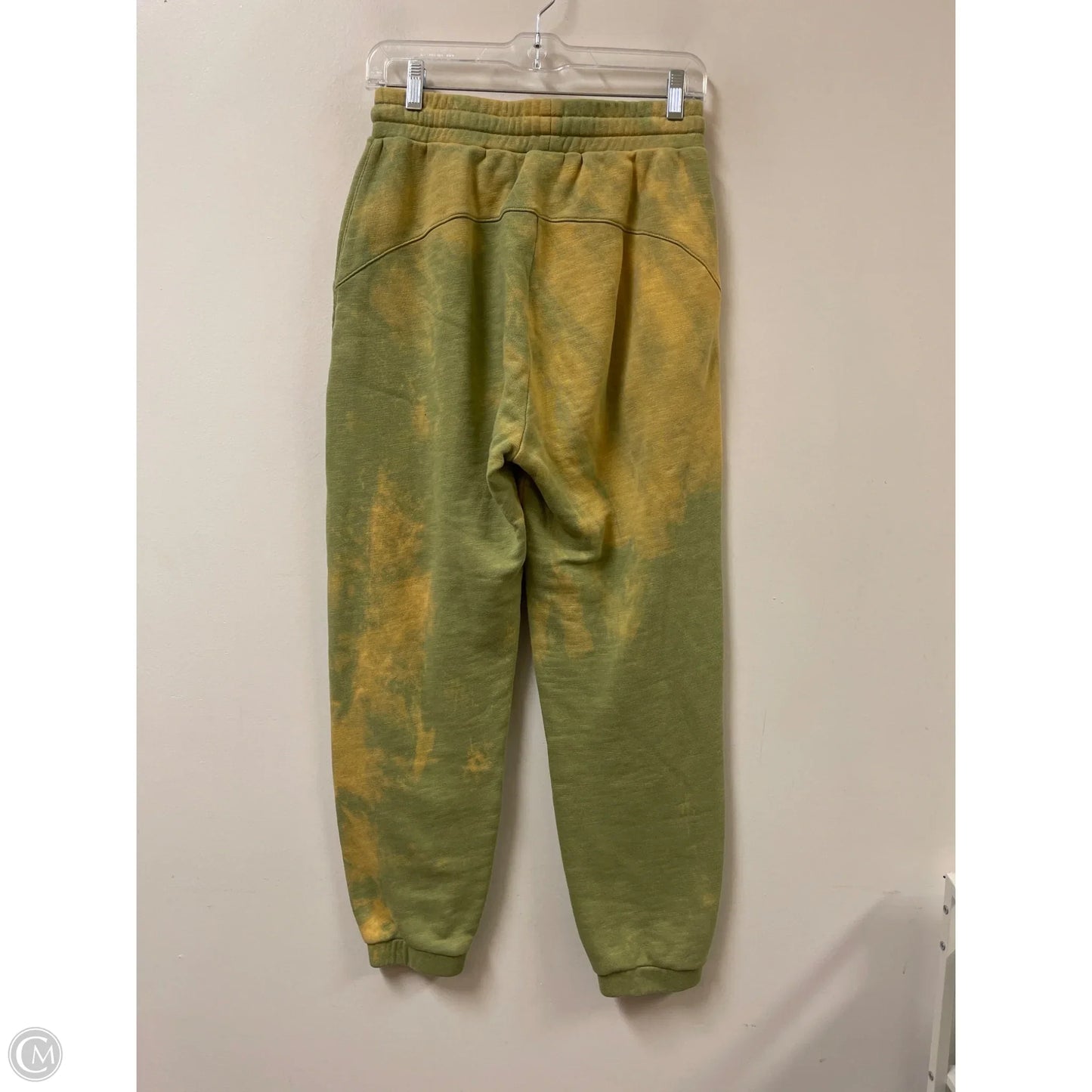Athletic Pants By Sweaty Betty In Green & Yellow, Size: 4