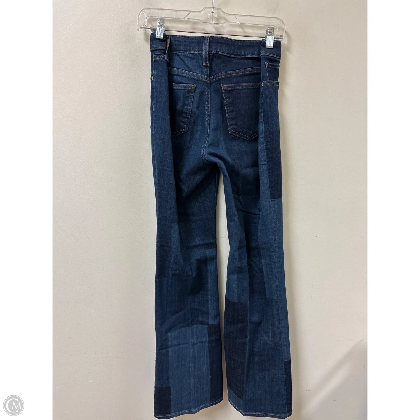 Jeans Flared By Chicos In Blue Denim, Size: 6