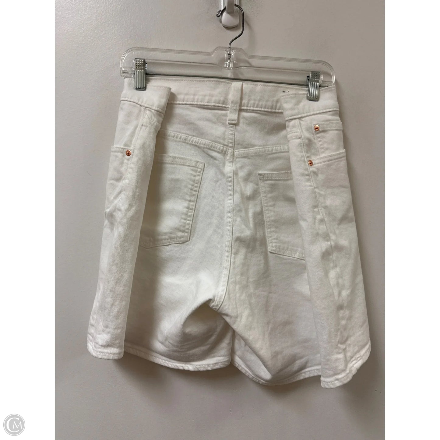 Shorts By Gap In White Denim, Size: 20