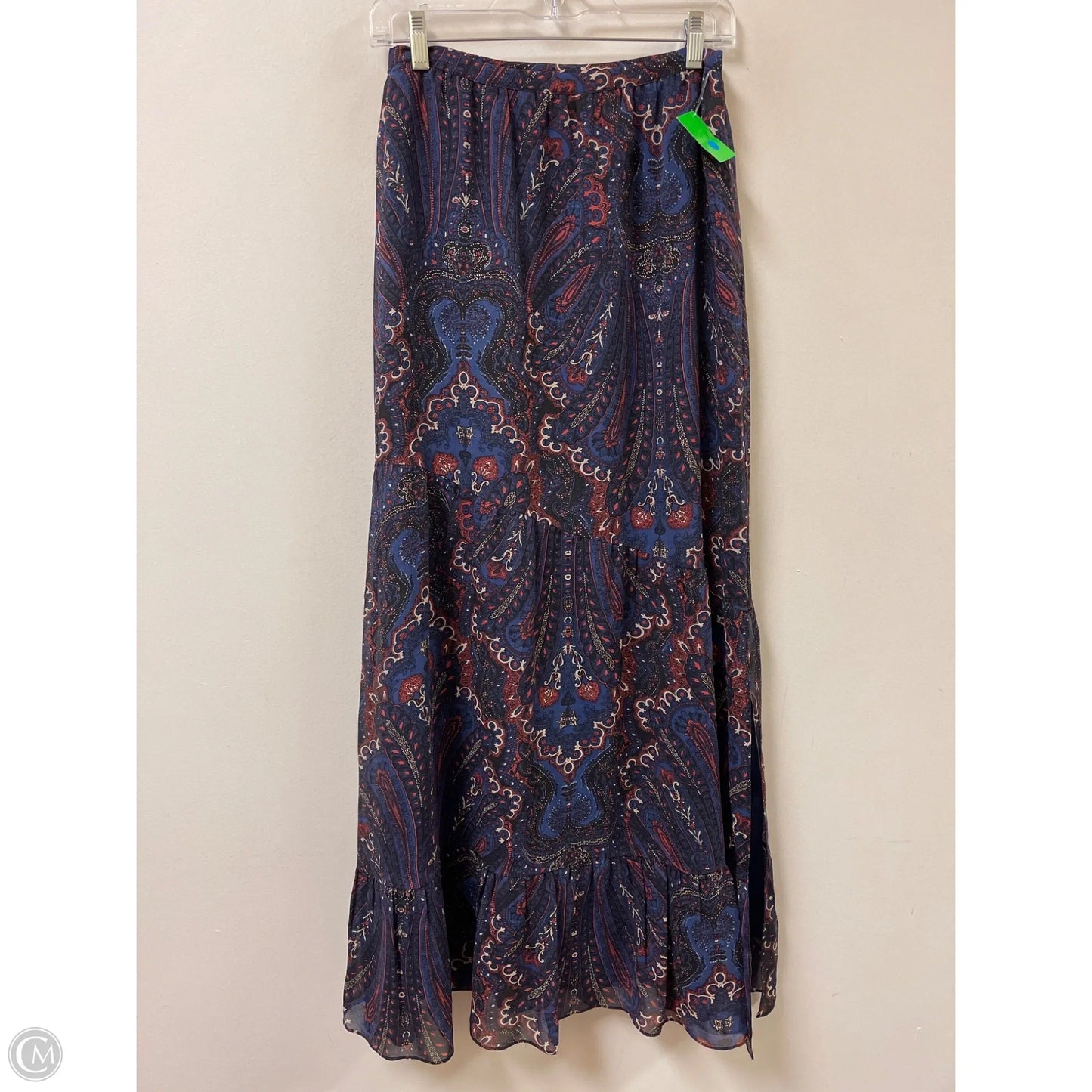 Skirt Maxi By Joie In Blue & Red, Size: 2