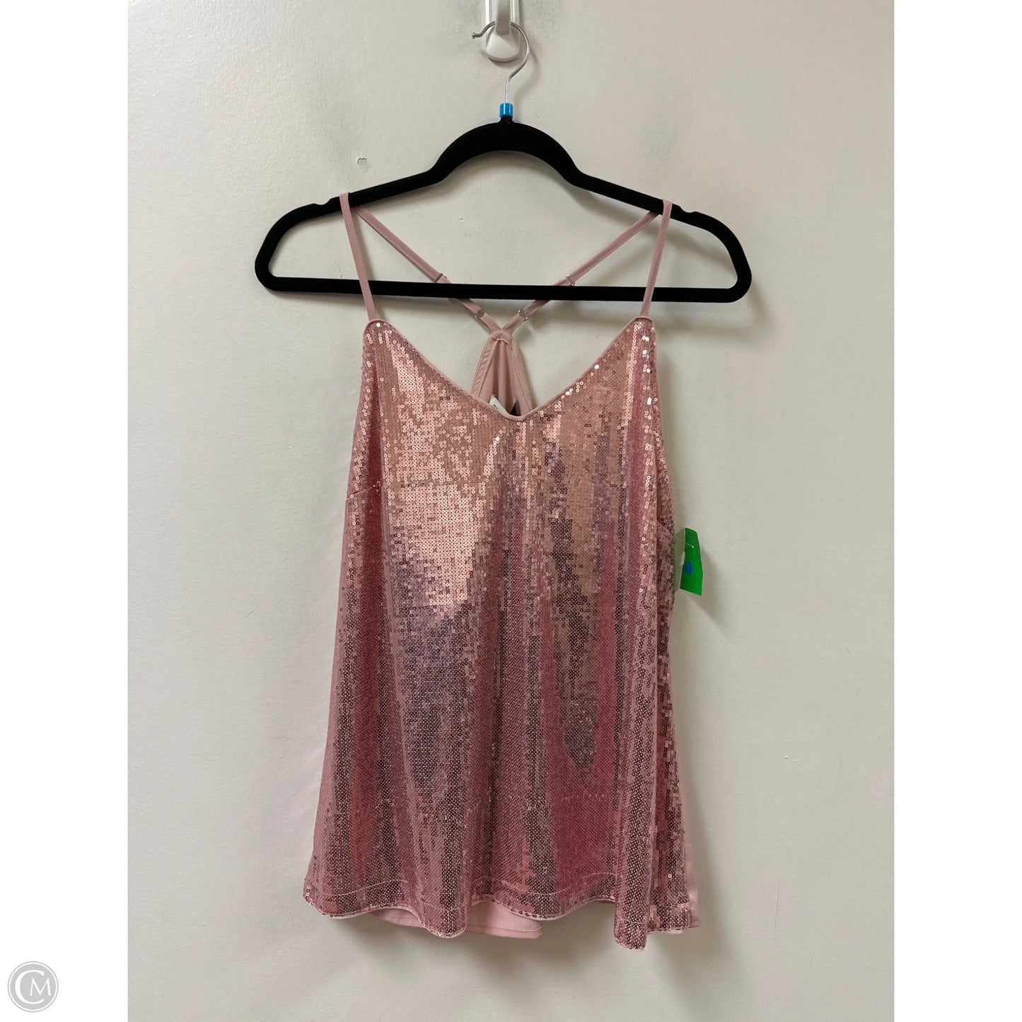Top Sleeveless By Grace Karin In Pink, Size: L