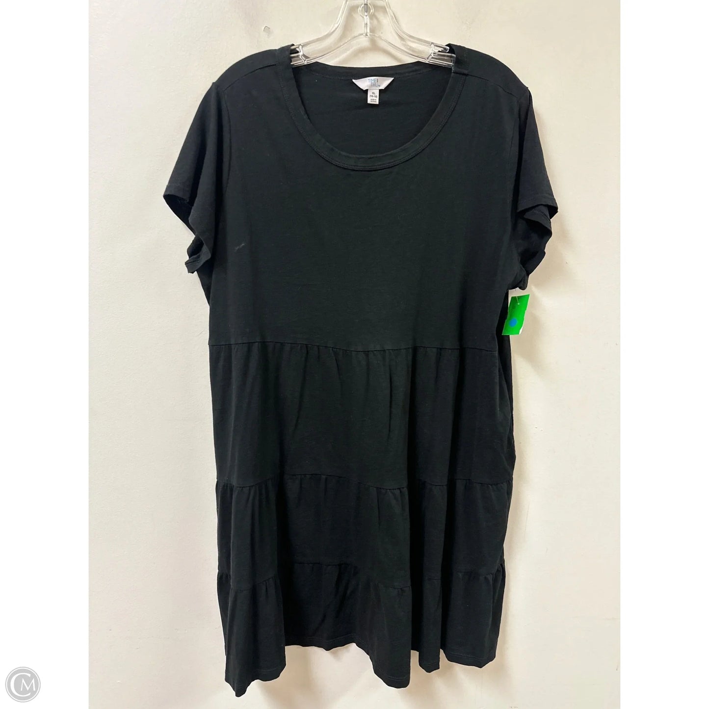Dress Casual Short By Time And Tru In Black, Size: Xl