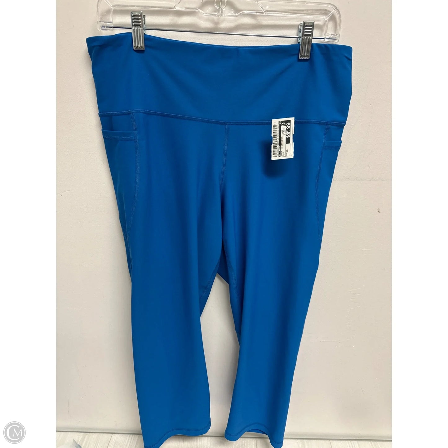 Athletic Leggings By Old Navy In Blue, Size: Xl