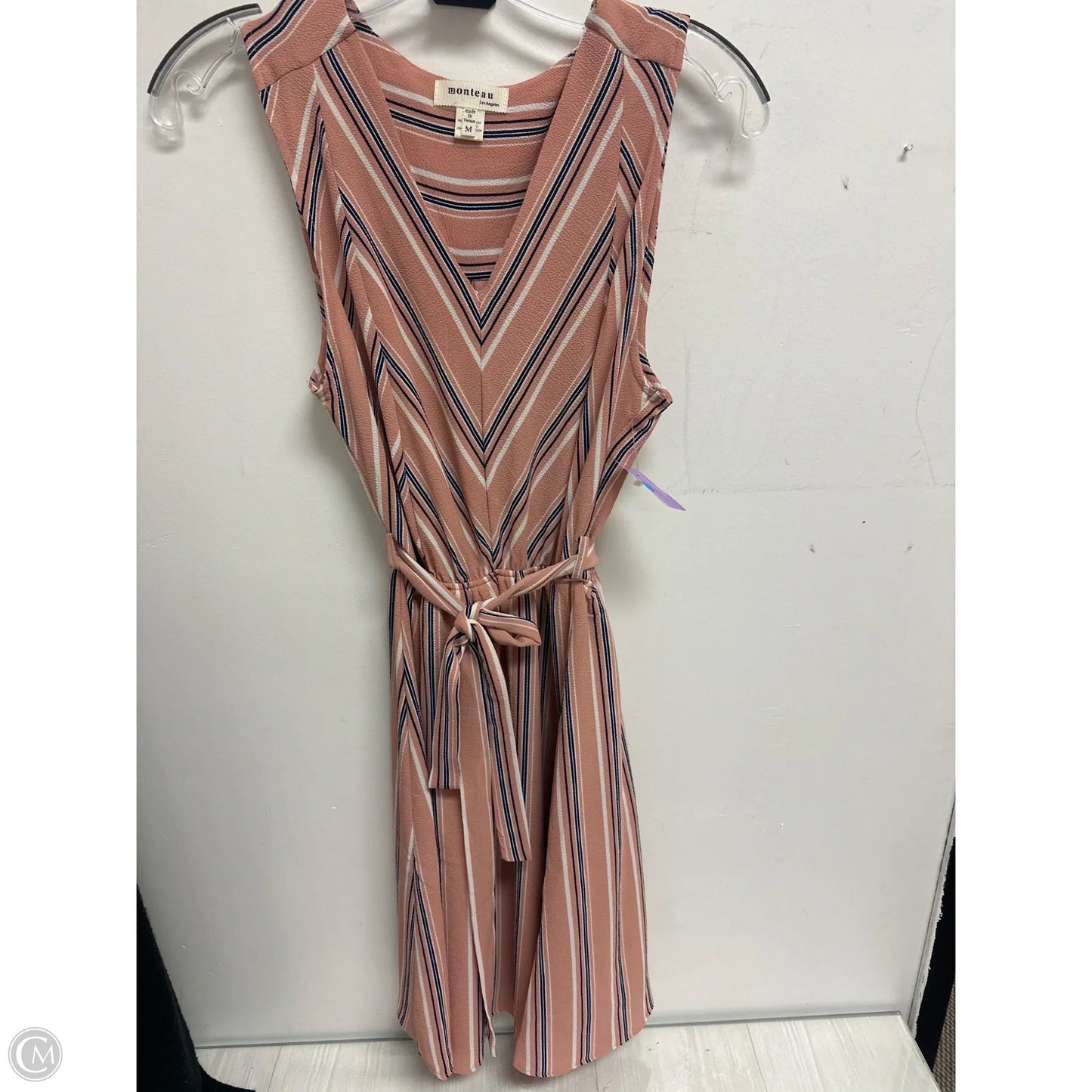 Dress Casual Short By Monteau In Pink, Size: M