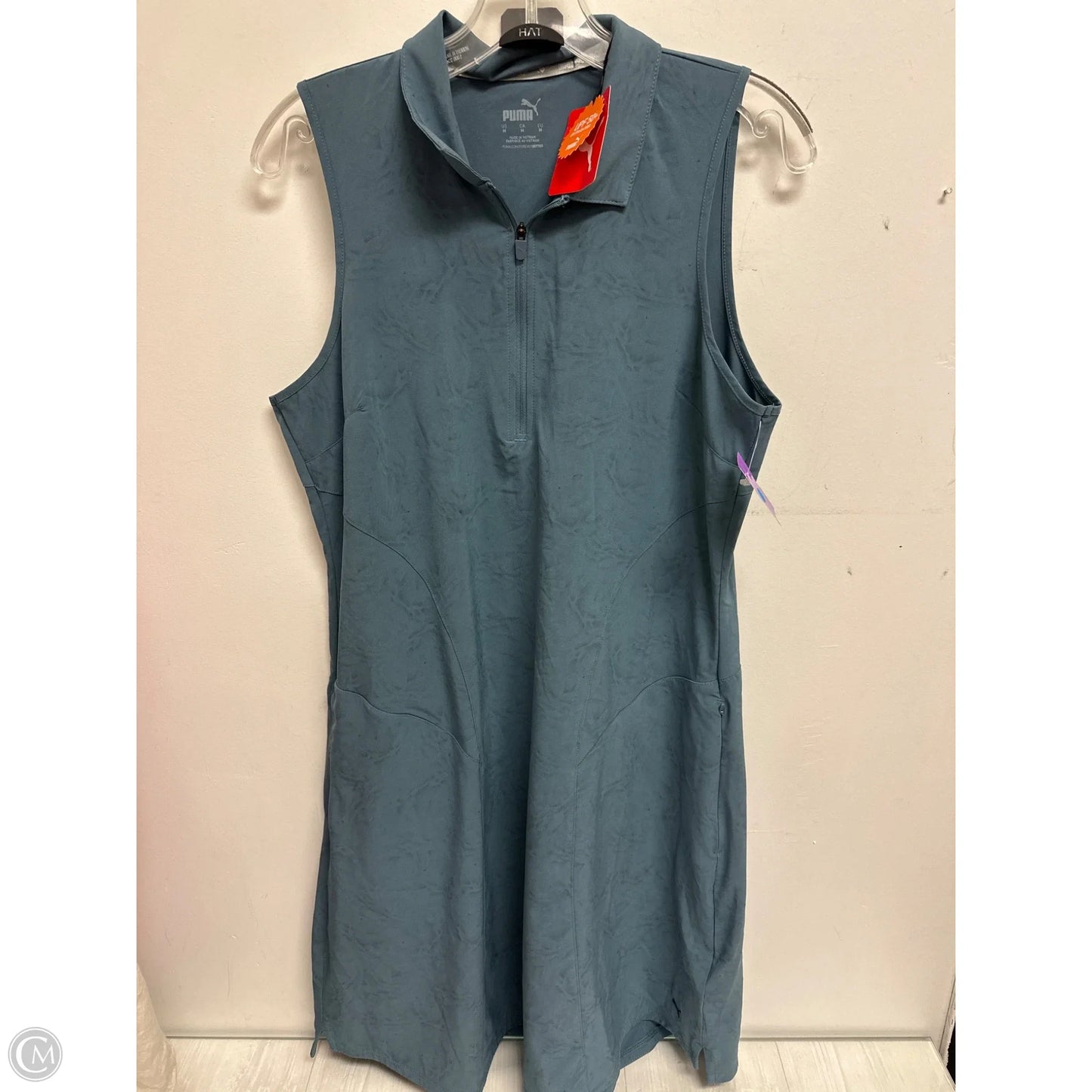 Athletic Dress By Puma In Blue, Size: M