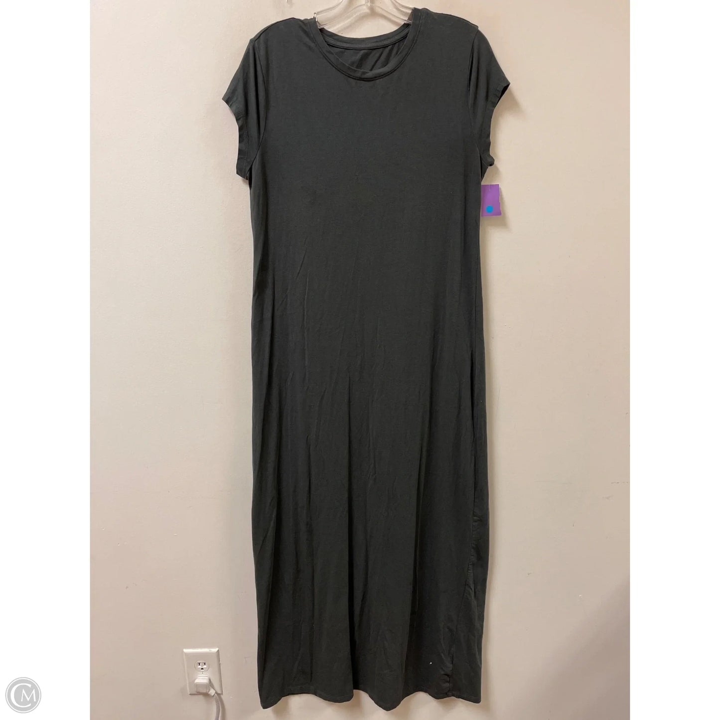 Dress Casual Maxi By A New Day In Grey, Size: L