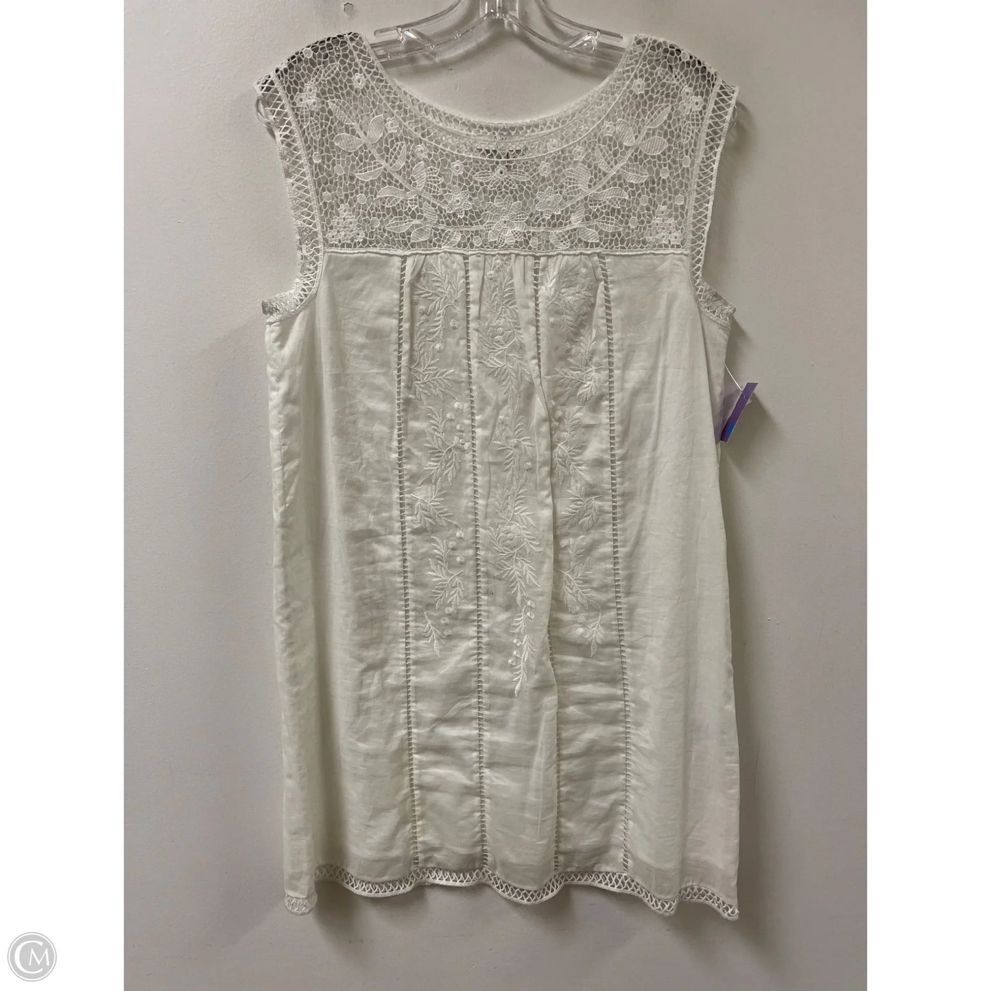 Tunic Sleeveless By Joie In White, Size: Xs