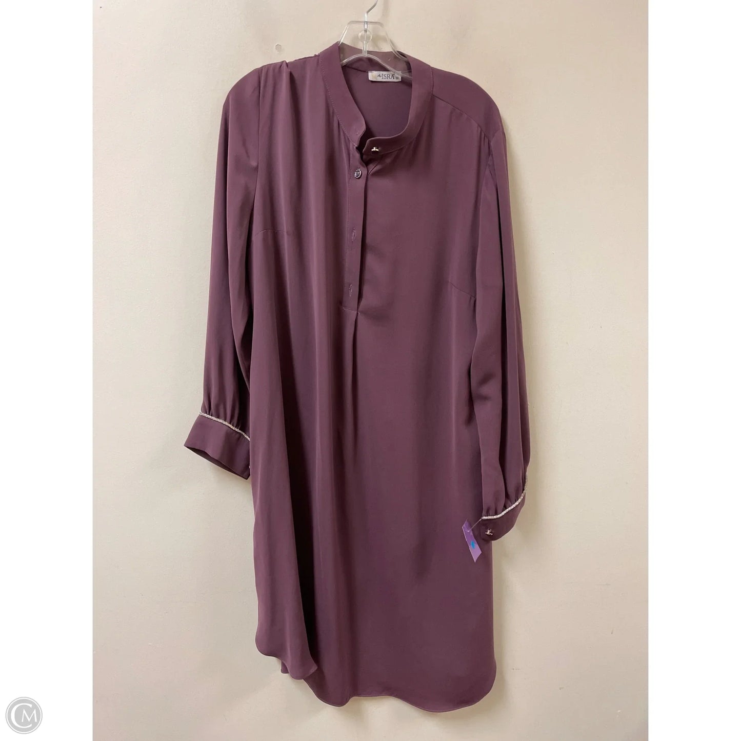 Dress Casual Midi By Clothes Mentor In Purple, Size: Xl