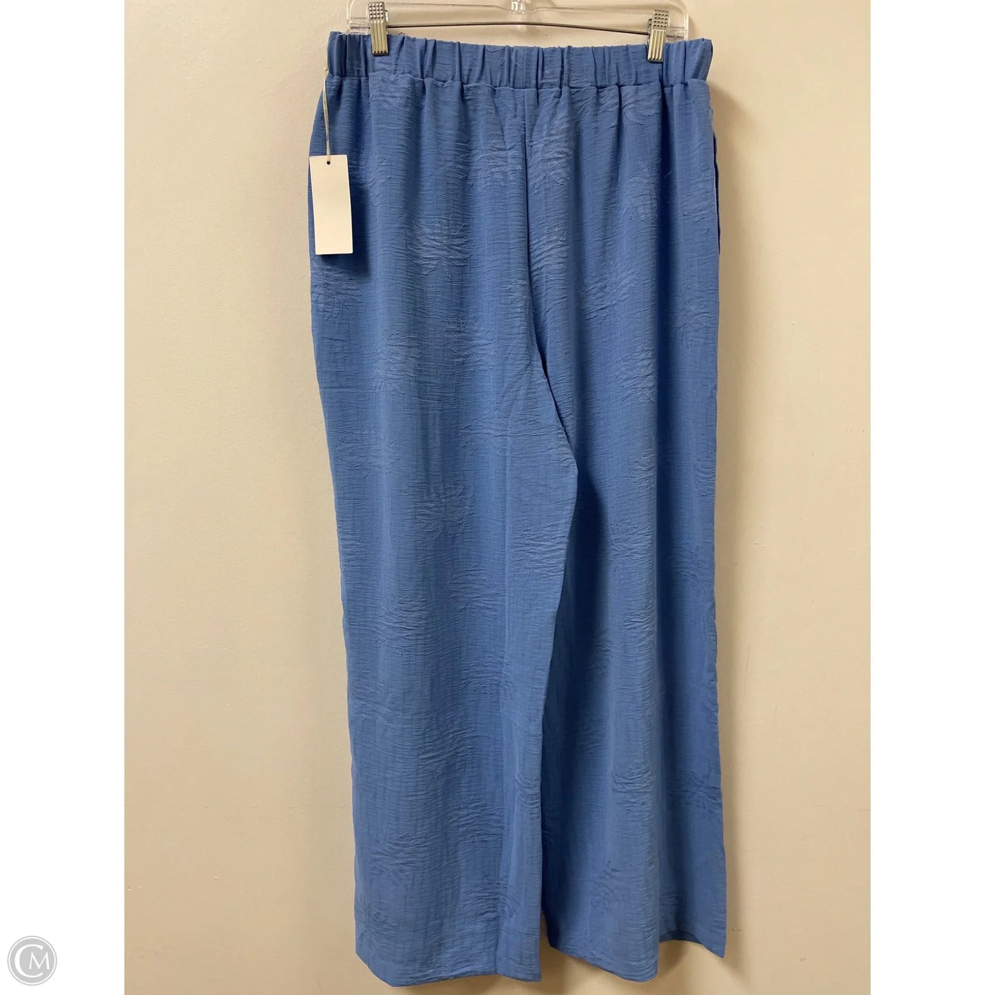 Pants Wide Leg By Clothes Mentor In Blue, Size: 12