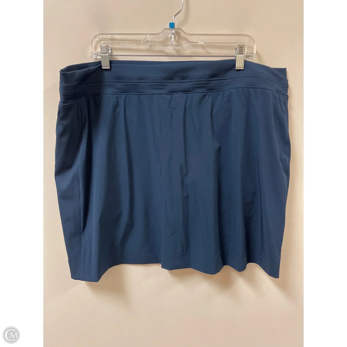 Athletic Skort By Members Mark In Navy, Size: 1x