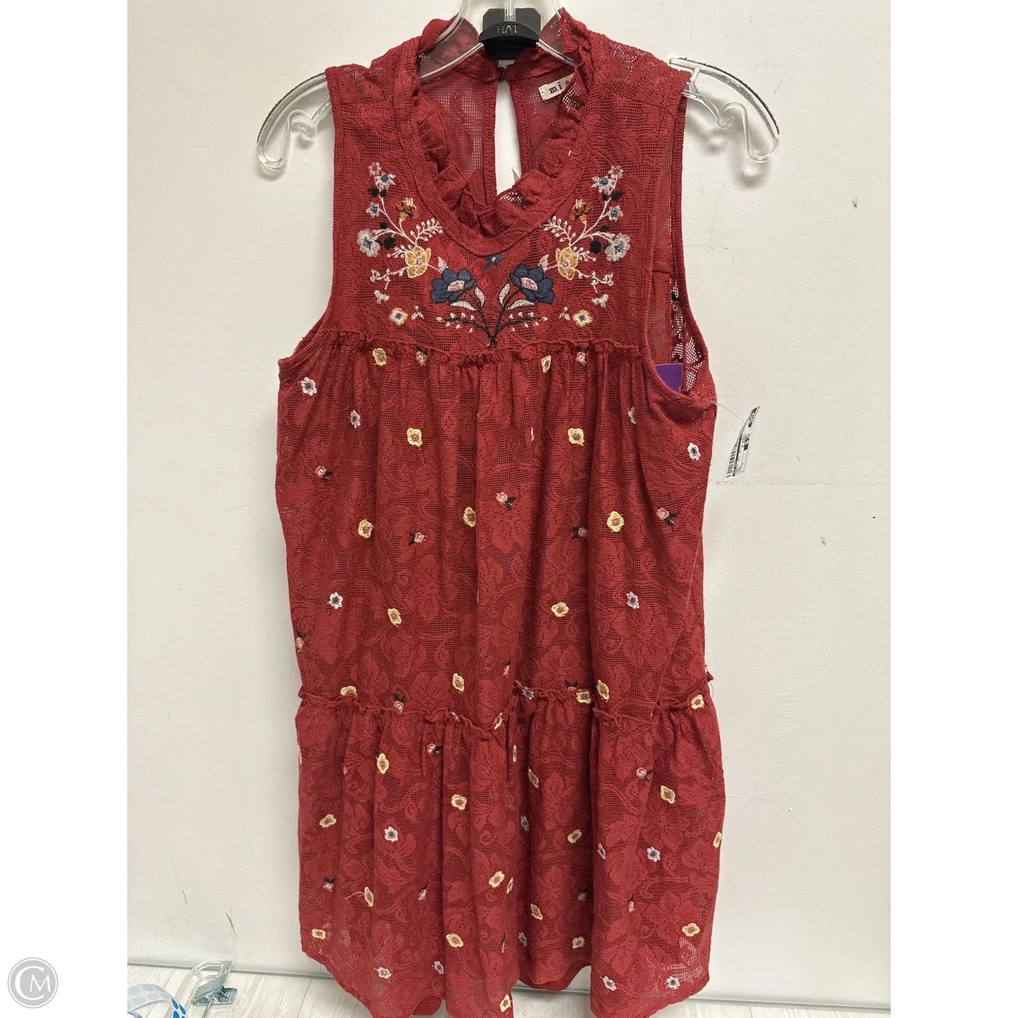 Dress Set 2pc By Mi Ami In Red, Size: M
