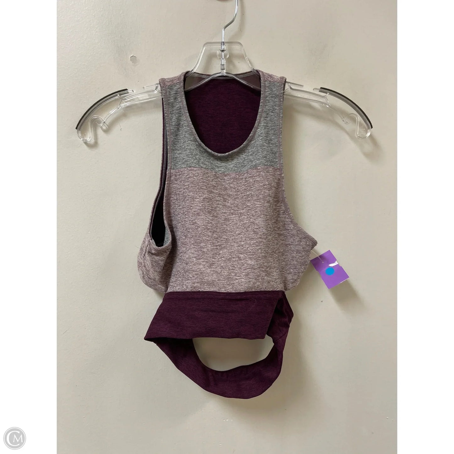 Athletic Bra By Outdoor Voices In Purple, Size: Xs