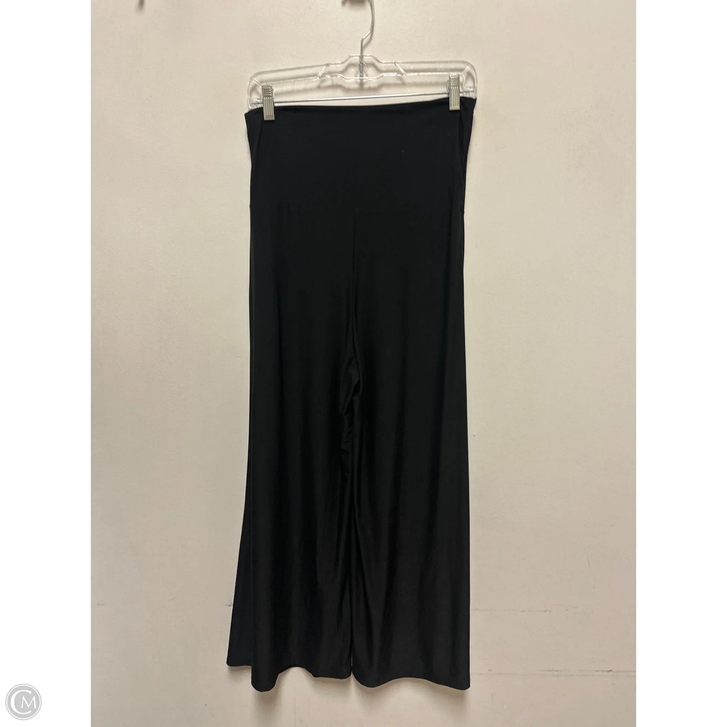 Pants Wide Leg By Zigzag Stripe In Black, Size: 8