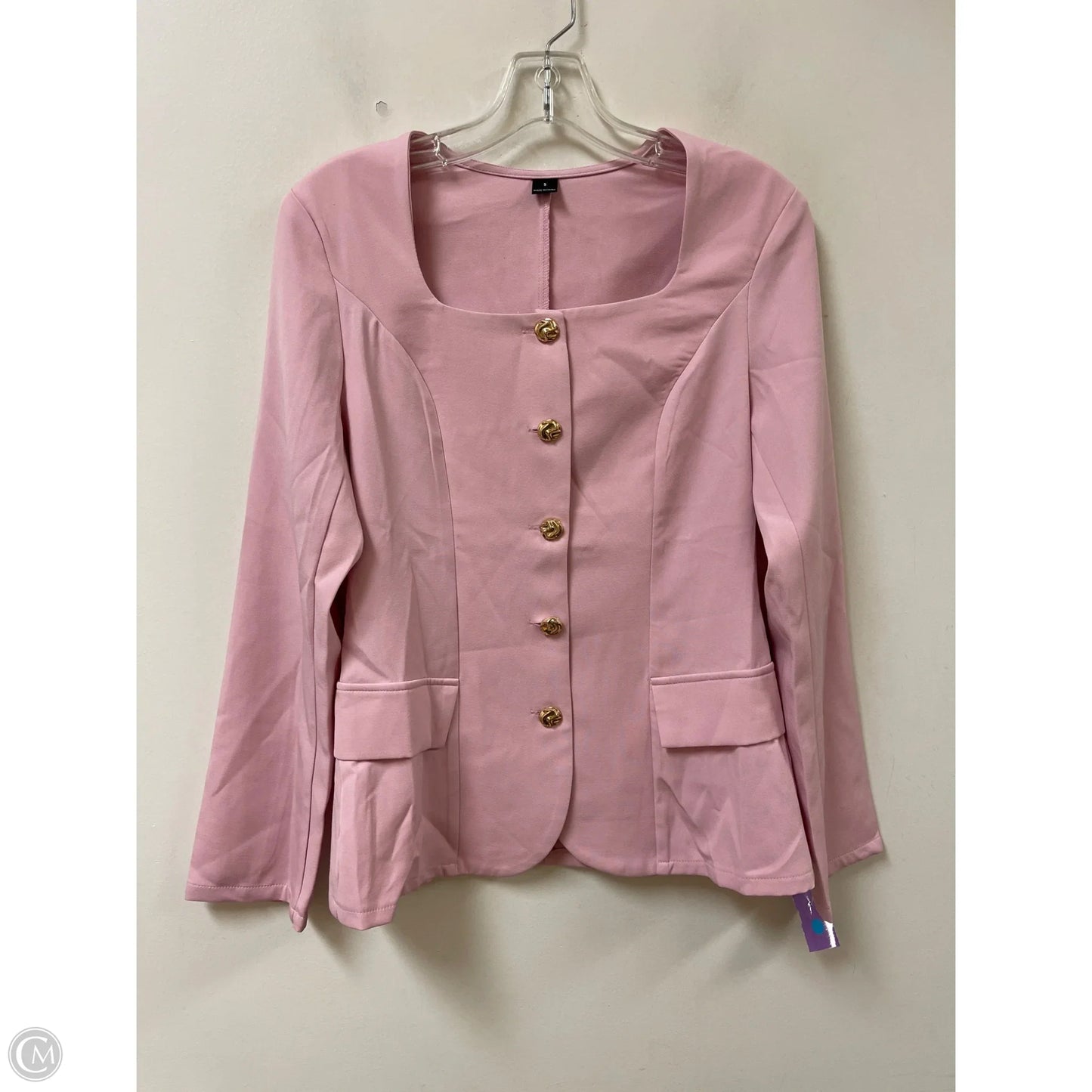 Top Long Sleeve By Clothes Mentor In Pink, Size: S