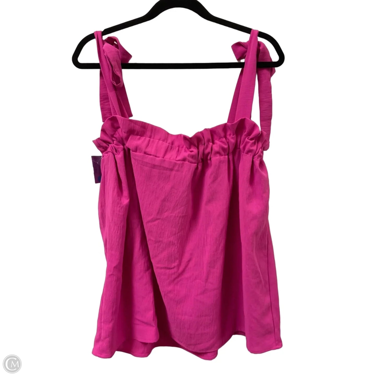 Top Sleeveless By Entro In Pink, Size: S