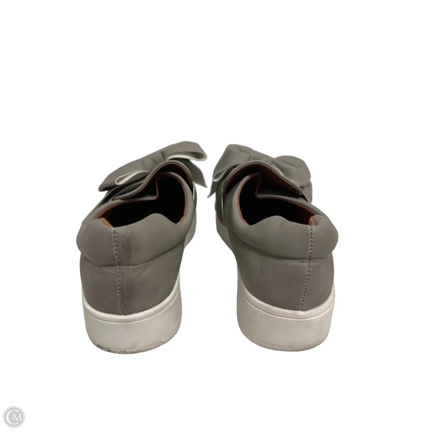 Shoes Flats By Clothes Mentor In Grey, Size: 6.5