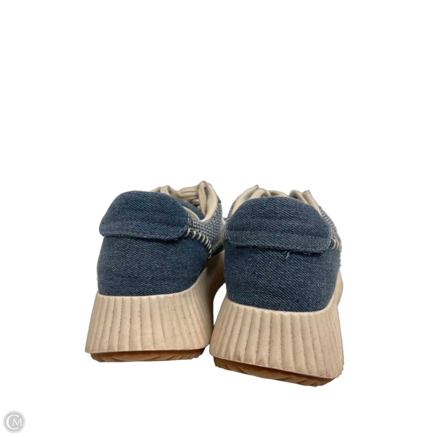 Shoes Sneakers By Dolce Vita In Blue & Cream, Size: 10