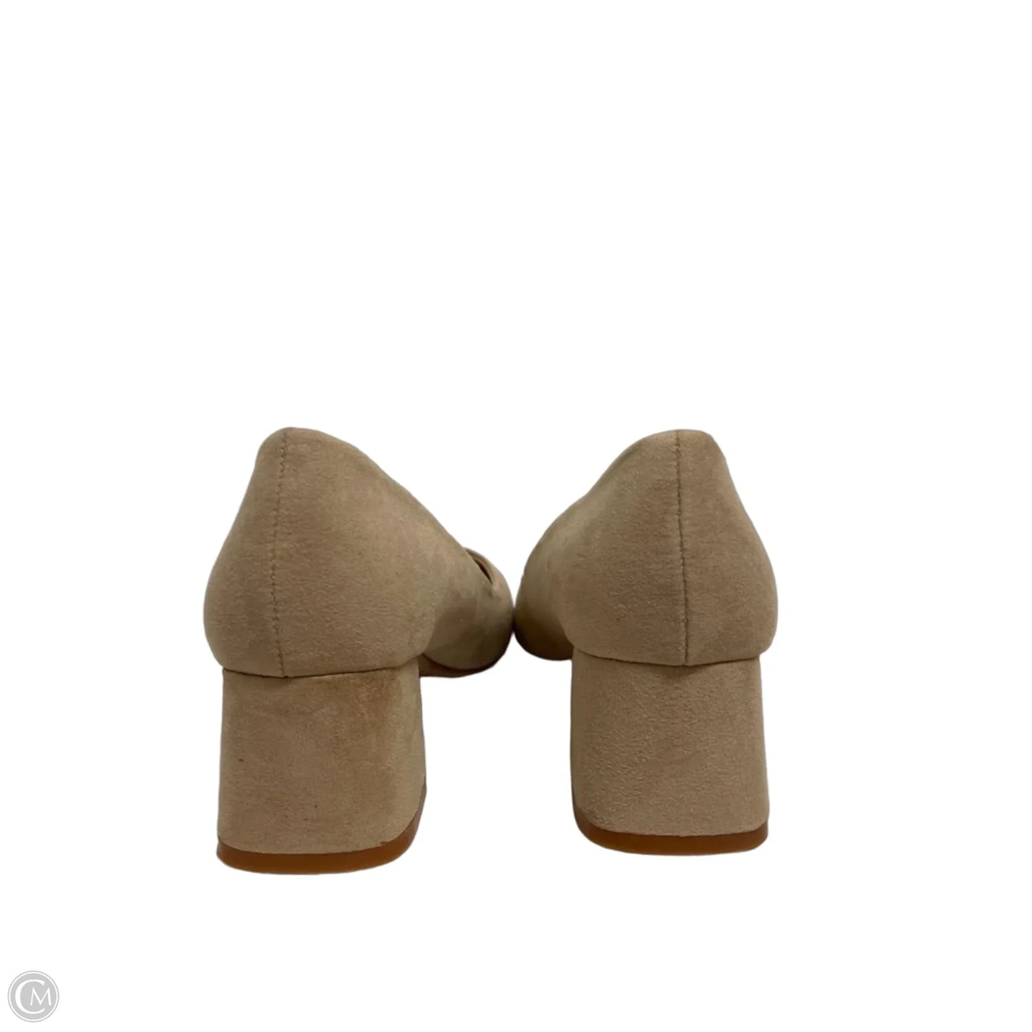 Shoes Heels Block By Zara In Cream, Size: 9